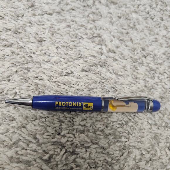 Drug Rep PROTONIX 40mg Collectible Pen Black Ink - Picture 1 of 4
